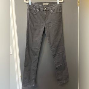Black Levi’s 712 Womens Jeans size W 30 L 30